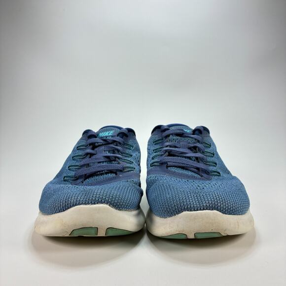 Nike Free RN Blue Moon Lace Up Running Shoes Athletic Sneakers Women's Size 8 - Picture 2 of 10
